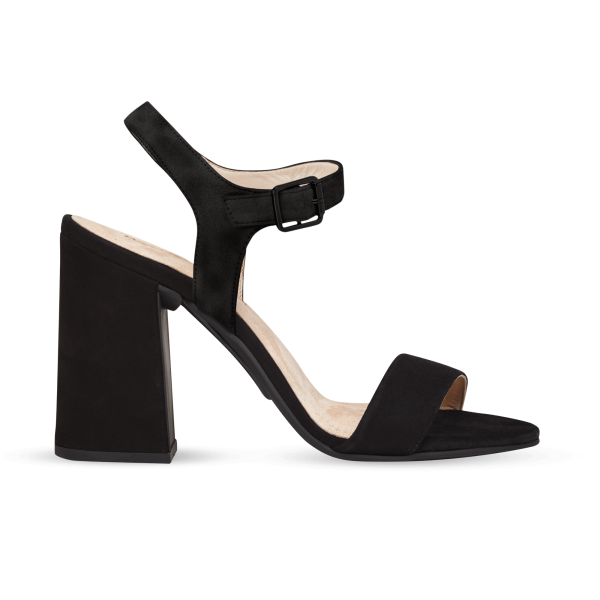 Super Block 10cm Black Suede