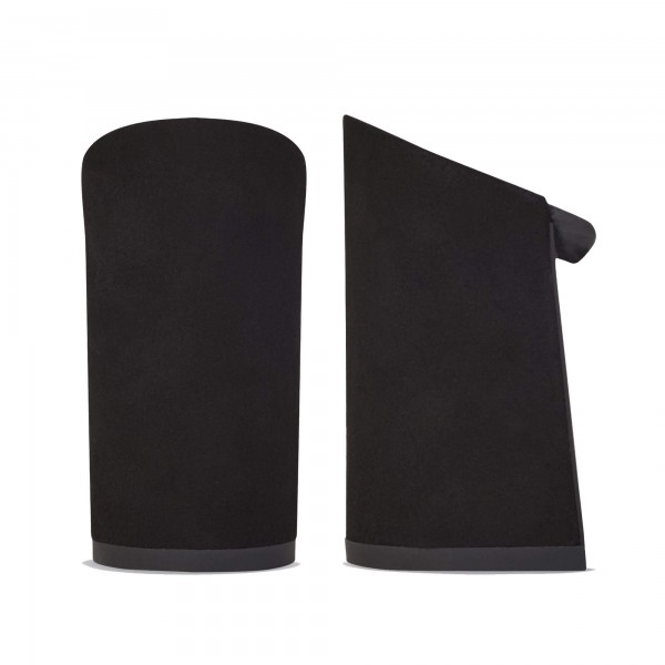 Super Block 10cm Black Suede