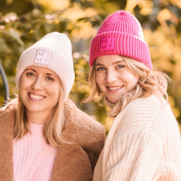 Icon Beanie Cherry Pink