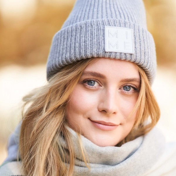 Icon Beanie Light Gray