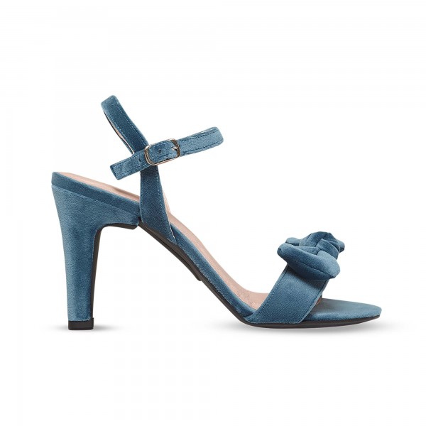 Block 10cm Petrol Velvet